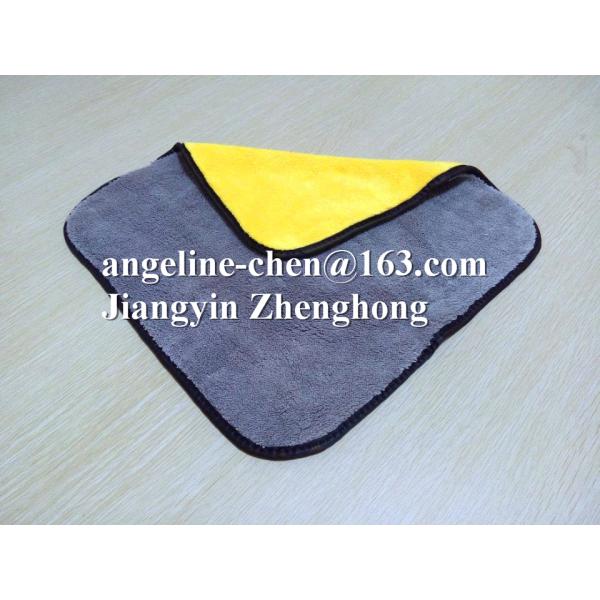 Buy super soft water absorption microfiber plush car cleaning towels at wholesale prices