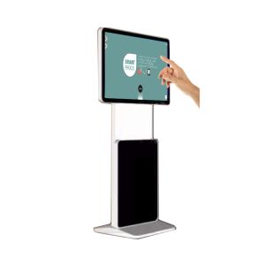 new stand lcd advertisement player lcd touch screen interactive computer kiosk