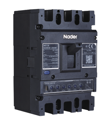 NADER NDM3M series plastic shell circuit breaker NDM3E-125MP/T/33182CQI20P
