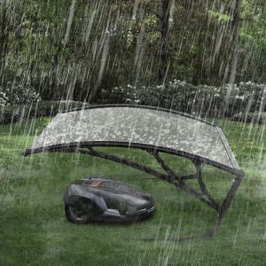 Easy Assemble Canopy L77cm Robot Lawn Mower Garage