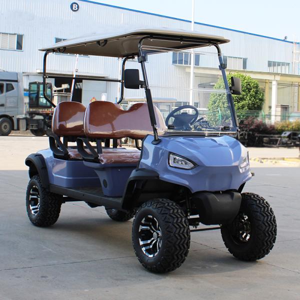 Sell 4 Seater Electric Hunting Golf Cart with 5KW AC KDS Motor and High Grade Ability