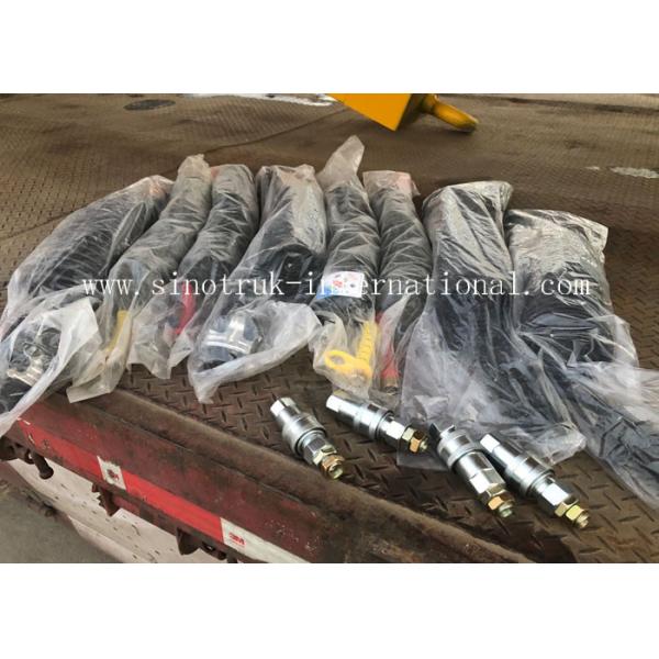 SINOTRUK Mn Steel 3 Axles Flatbed Cargo Full Trailer