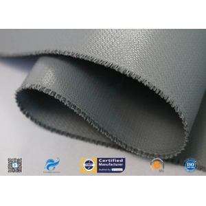 Two Side Silicone Coated Glass Fabric / Silicone Rubber Coated Fiberglass Fabric