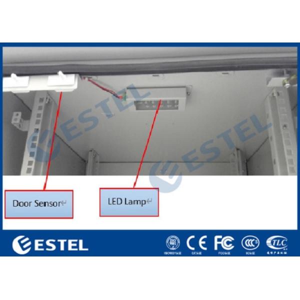 One Compartment Outdoor Communication Cabinets With Anti Theft Three Point Lock