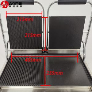 Commercial Kitchen Equipment Stainless Steel Electric Grill with Power Source