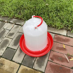 Cylindrical Poultry Drinker For Broiler Watering Lines Hydration Station Water