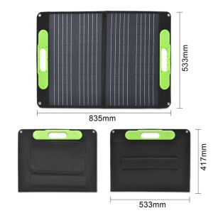 High Efficiency 60 Watts Folded Solar Powered Panel 18v 60w For Power Station