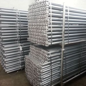 Durable Customized Hot Dip Galvanized Q235 Ringlock Horizontal Ledger Scaffoldin