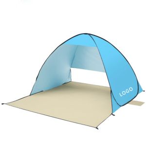 190T Polyester Waterproof Camping Tent , Light Weight Beach Camping Tent