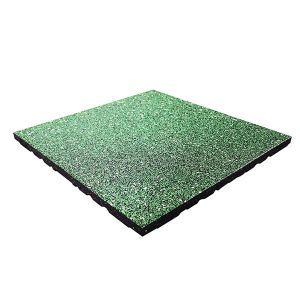 Noise Insulating Outdoor Rubber Flooring For Playgrounds 50mm Thick