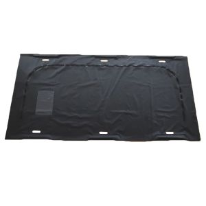 U Zipper 230*90 Pvc Body Bag With Cross