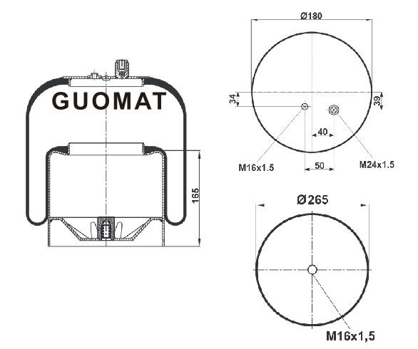 Trailer Truck Air Springs Contitech 4183 NP 24 For Mercedes Benz A9423202321 A9423201321