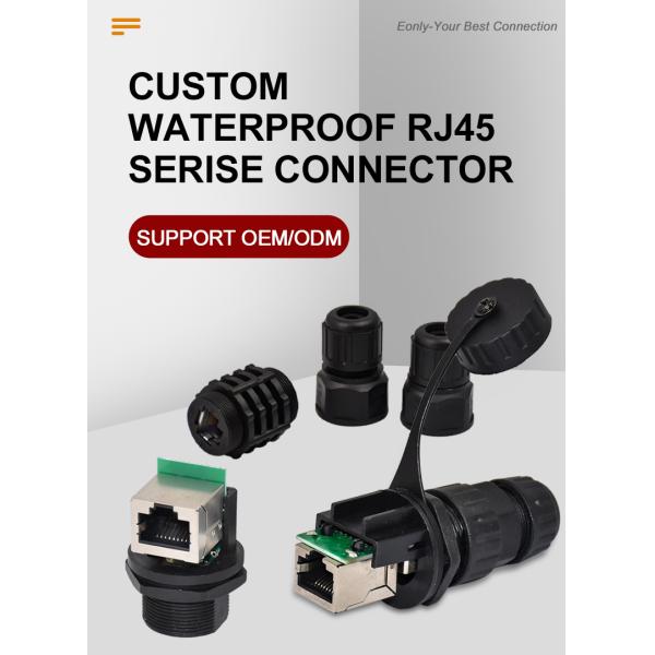 M12 X Code RJ45 Plug Cable IP67 IP68 Waterproof Industrial Ethernet