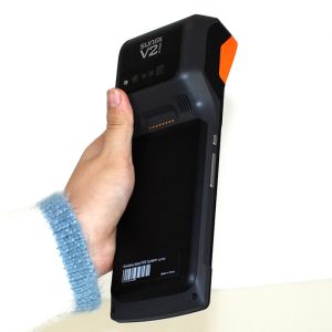 Mobile Machine Printer Portable Pos Terminal With 2580mAh Battery