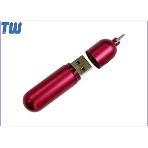 IP65 Waterproof Full Metal 8GB Pen Drives Memory Disk Pill Free Key Ring