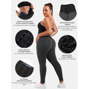 Shapers Neoprene Tummy Control Corset Waist Trainer Leggings with 30%Spandex 70