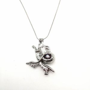 Pearl Cage Pendant Jewelry Making Bead Cage Necklace Aromatherapy Essential Oil