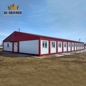 Tempoary Customized Stell Structure Sandwich Panel Container Restaurant