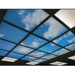 Aluminum Housing 600x600mm 6000lm LED Ceiling Panel Light