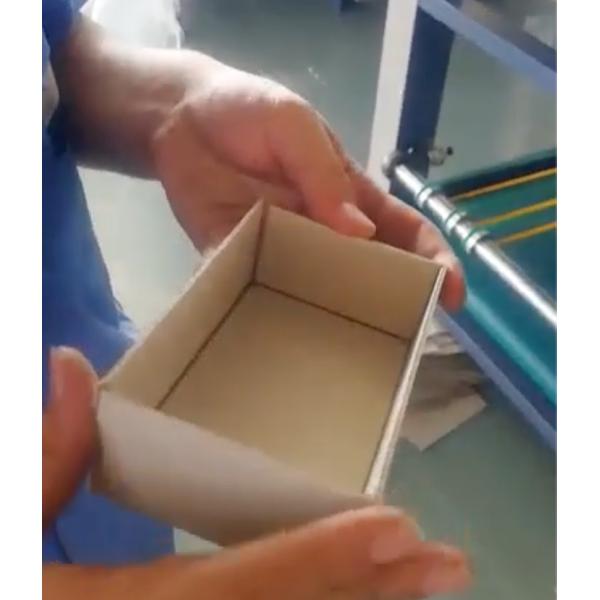 Buy Grey Paper Board V-cut  Cutting Machine with 3mm Min Cutting Radius at wholesale prices