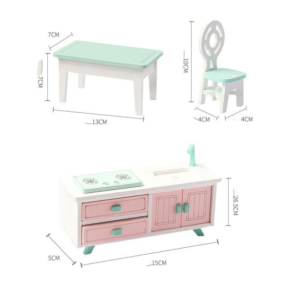 Mini Montessori Wooden Girls Bedroom Toys With No Burr