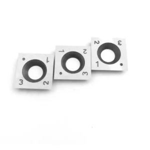 15x15x2.5-30°R150 Woodworking Carbide Indexable Inserts Square Radius Shape