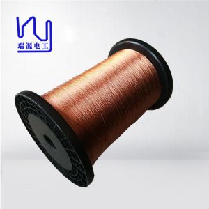 Quality Enameled Copper Litz Wire 2uewf 0.06mm*7 Stranded Winding for sale