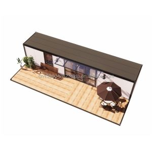 Hotel 20ft Removable Mini Sandwich Panel Steel Prefabricated Flat Pack