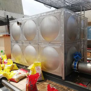 High Durability Ss304 Insulated Water Tank With Heating Retaining Layer