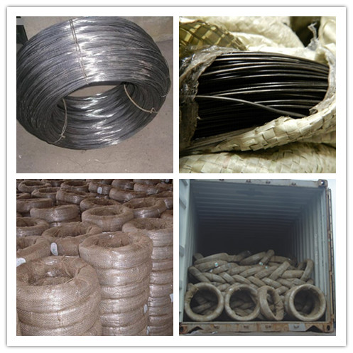 16 Guage 18 Guage Black Soft Round Tie Wire