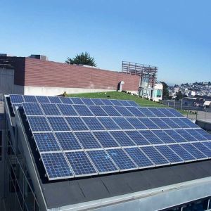 Roof Mount Anodized SUS304 Solar Panel Racking System