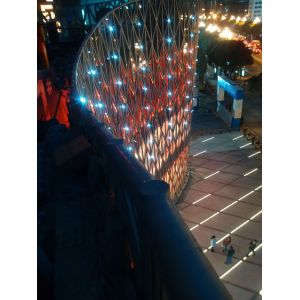 Semi Unitized Fire Resistant Glass Facade Engineering Solutions