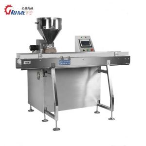 Automatic Bun Puff Bread Croissant Filling Cream Injector Machine Two Layer