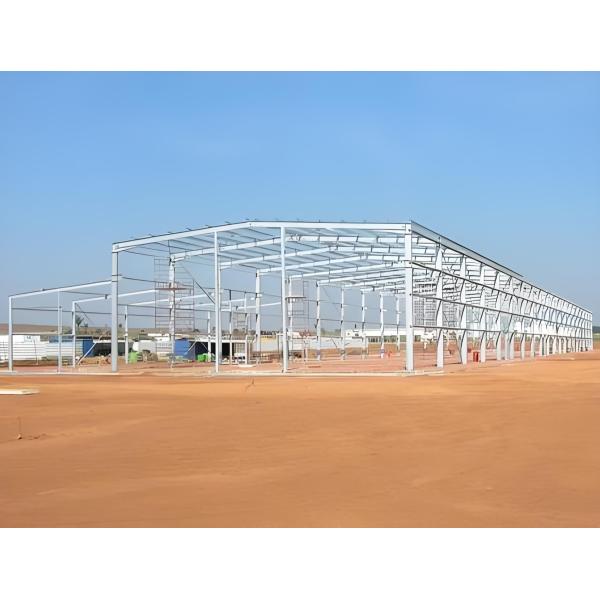 Buy Hot-Dip Galvanized Steel Structure Warehouse Construction  Multifunctional at wholesale prices