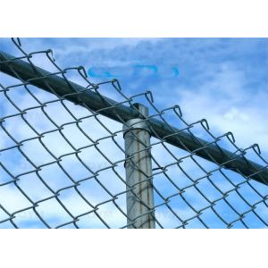 Quality Diamond Mesh Wire Privacy Pvc Coated Chain Link Fence Roll 5ft 6ft 8ft for sale