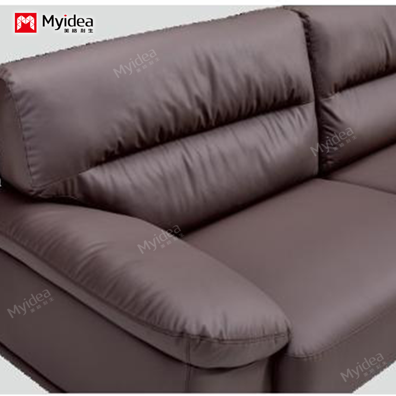 Simple luxury solid wood frame office sofa set lightweight luxury business