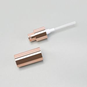 35ml Liquid Foundation Bottles Gold Square Skin Care Cosmetic Packaging