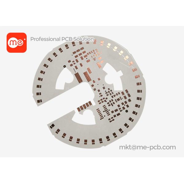 FR4 2L PCB with white soldermask OSP High Power LED Traffic Light PCB and