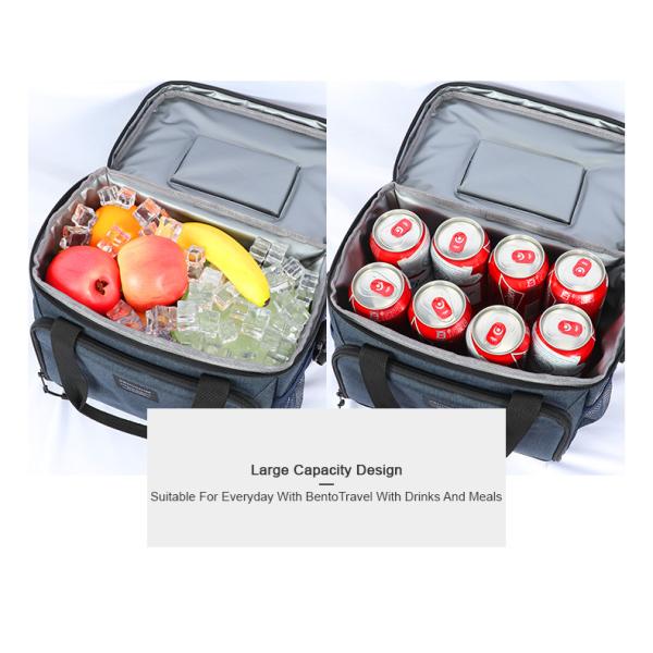 16L Insulated Thermal Cooler Lunch Box Bag For Picnic Refrigerator