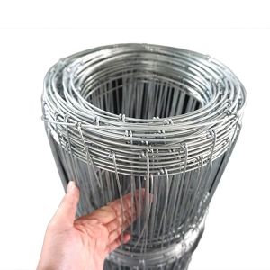 Unbeatable Livestock Control Galvanized Wire Mesh Cattle Fence with Metal Frame