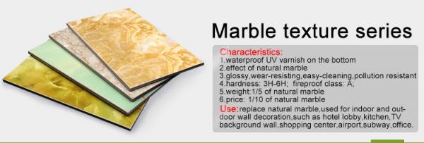 Good Quality Explosion Proof PVC Marble Sheet