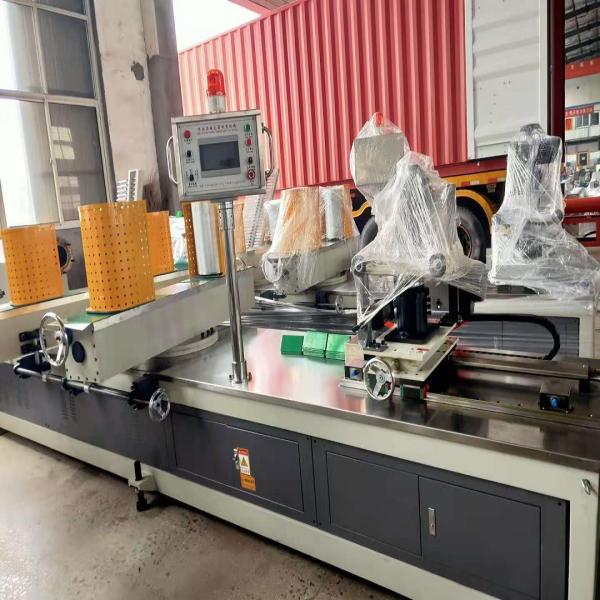 Buy 2mm Automatic Spiral 25layer Cardboard Tube Cutting Machine at wholesale prices
