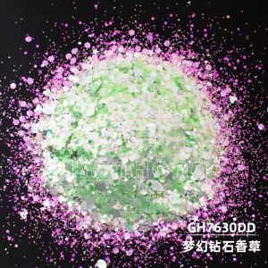 Bulk Chunky Loose Rainbow Holographic Glitter Sequin Polyester 3D Cats