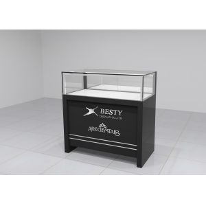 China luxury modern wooden jewellery shop showcase design on sale