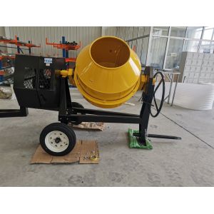 Wet Construction Cement Concrete Mixer Machine 6.5HP Semi Dry