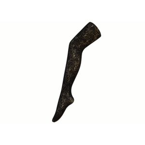 Large Diamond Women'S Socks & Tights Black Snagging Resistance