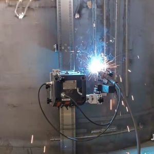 AC 220V 50/60 Hz Welding Trolley for Horizontal Fillet Welding and Tank