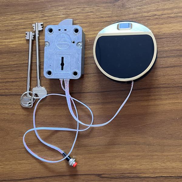 Buy By combining biometric fingerprint recognition with digital password input and mechanical backup, this fingerprint password safe lock delivers high security, ease of use, and a modern look at wholesale prices