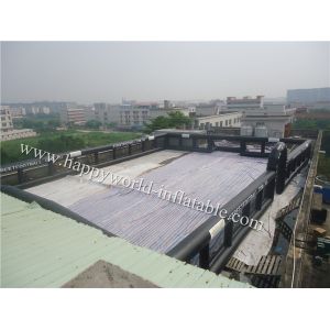 Quality Black colour inflatable football arean , inflatable football field,inflatable soccer field for sale