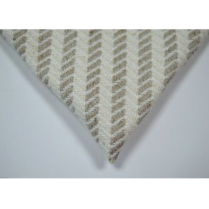 Herringbone Jacquard Material / Cotton Blended Fabric No Harmful Substances